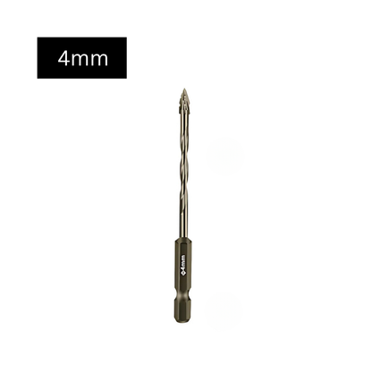 Multifunctional Drill Bit Set with Sharp Cutting Edges for Versatile Drilling