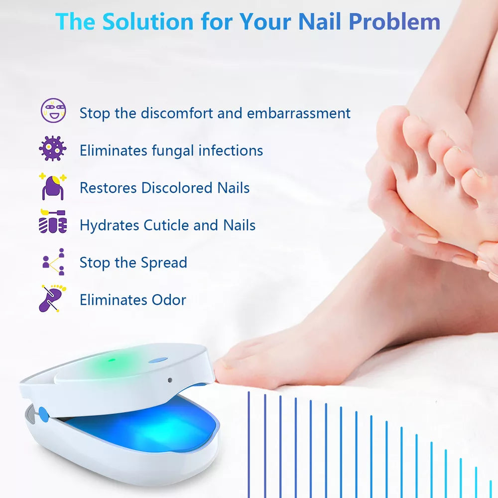 Nail Fungus Laser Treatment Device Dual Wavelength Therapy