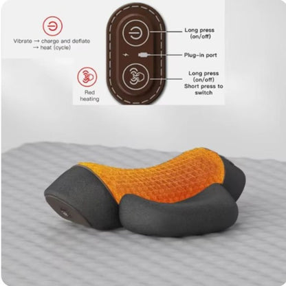 NeckEase Memory Foam Orthopedic Pillow for Neck Support