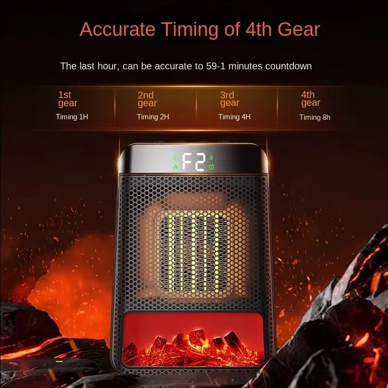 NeutralHeat Electric Heater for Large Rooms with Energy Saving Design