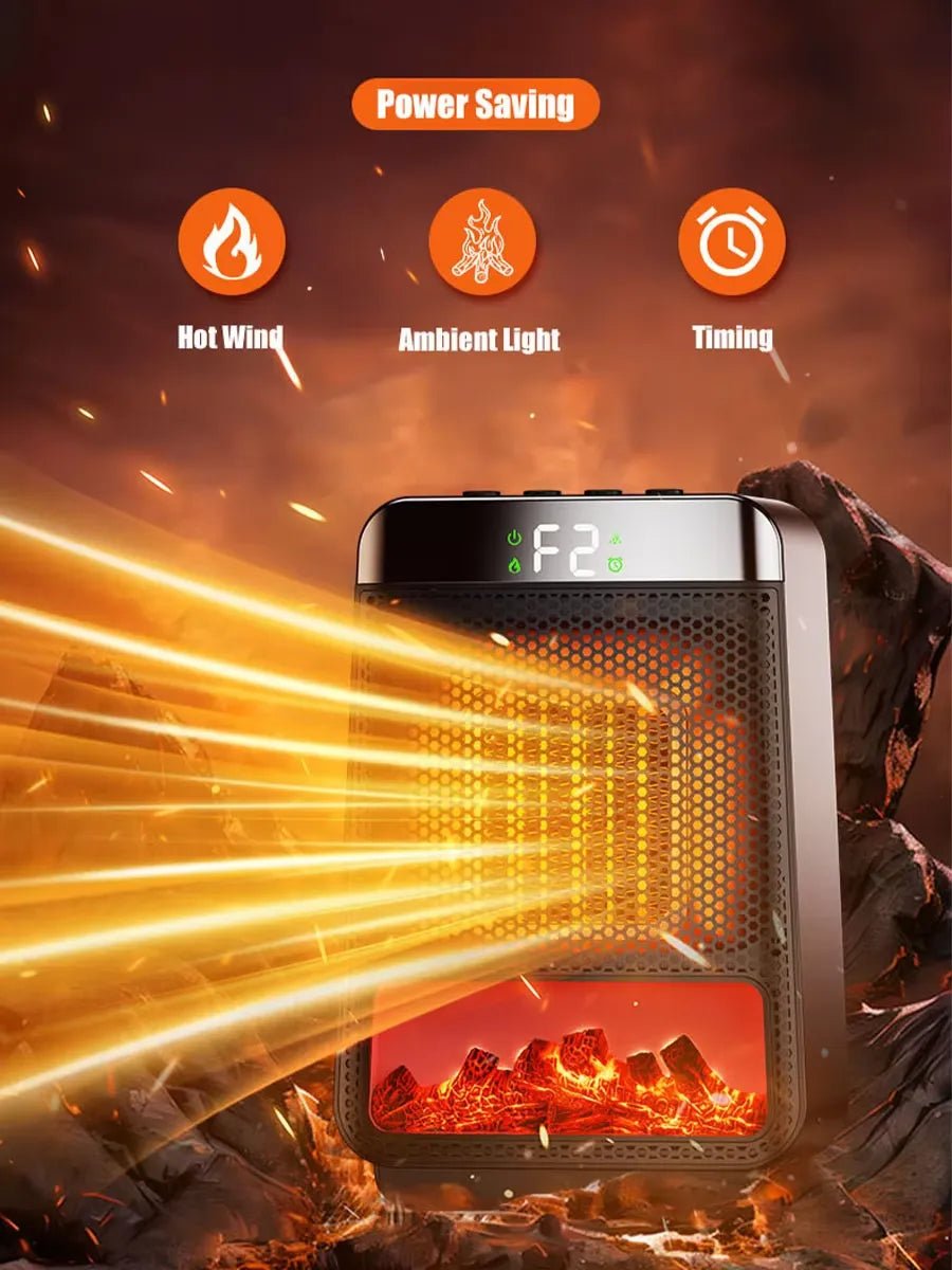 NeutralHeat Electric Heater for Large Rooms with Energy Saving Design