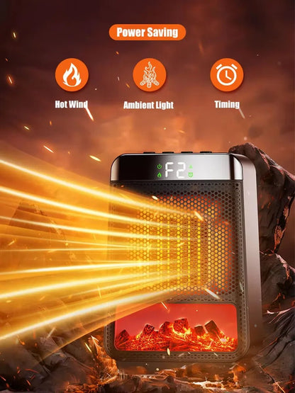 NeutralHeat Electric Heater for Large Rooms with Energy Saving Design