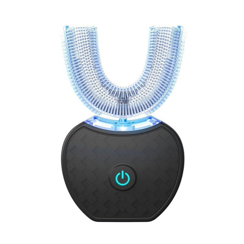 NewBrush Pro Ultrasonic Electric Toothbrush with 360 Degree U Shaped Cleaning Design