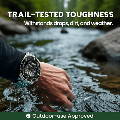 Nexos Pro Tactical Smartwatch with GPS and Health Tracking