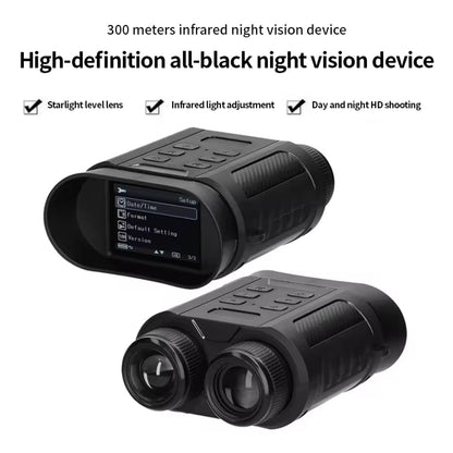 Night Vision Binoculars with Infrared Camera and Recording Function
