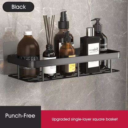 No-Drill Shower Corner Shelf for Bathroom Storage and Organization