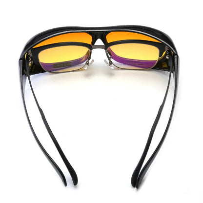 NoctiVision Night Driving Glasses with Anti Glare Lenses for Clearer Safer Night Vision