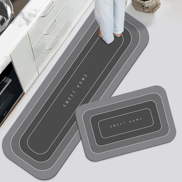 Non-Slip Waterproof Floor Mat with Soft Padded Surface