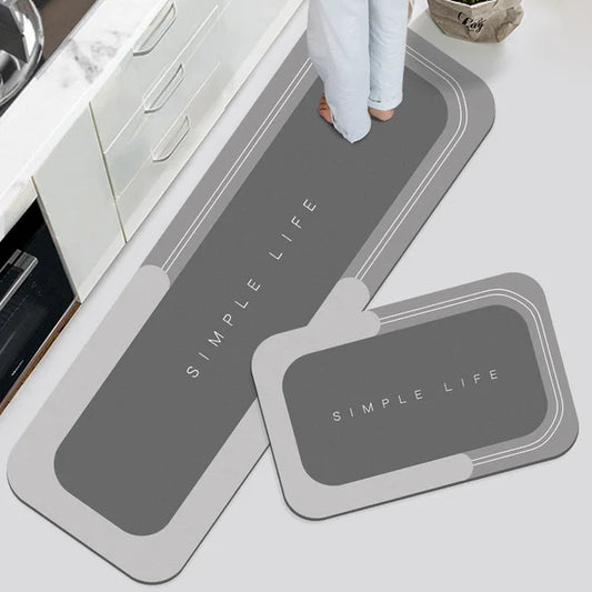 Non-Slip Waterproof Floor Mat with Soft Padded Surface