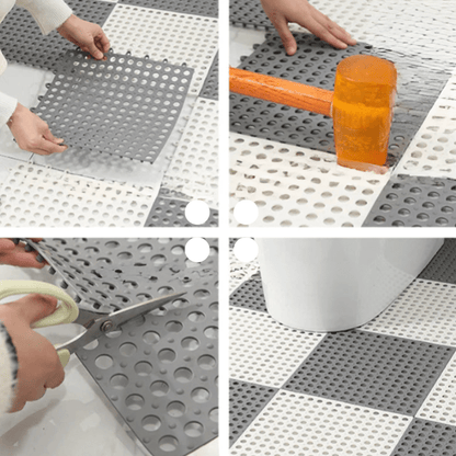 Non Slip Waterproof Shower Mat for Bathroom Safety and Comfort