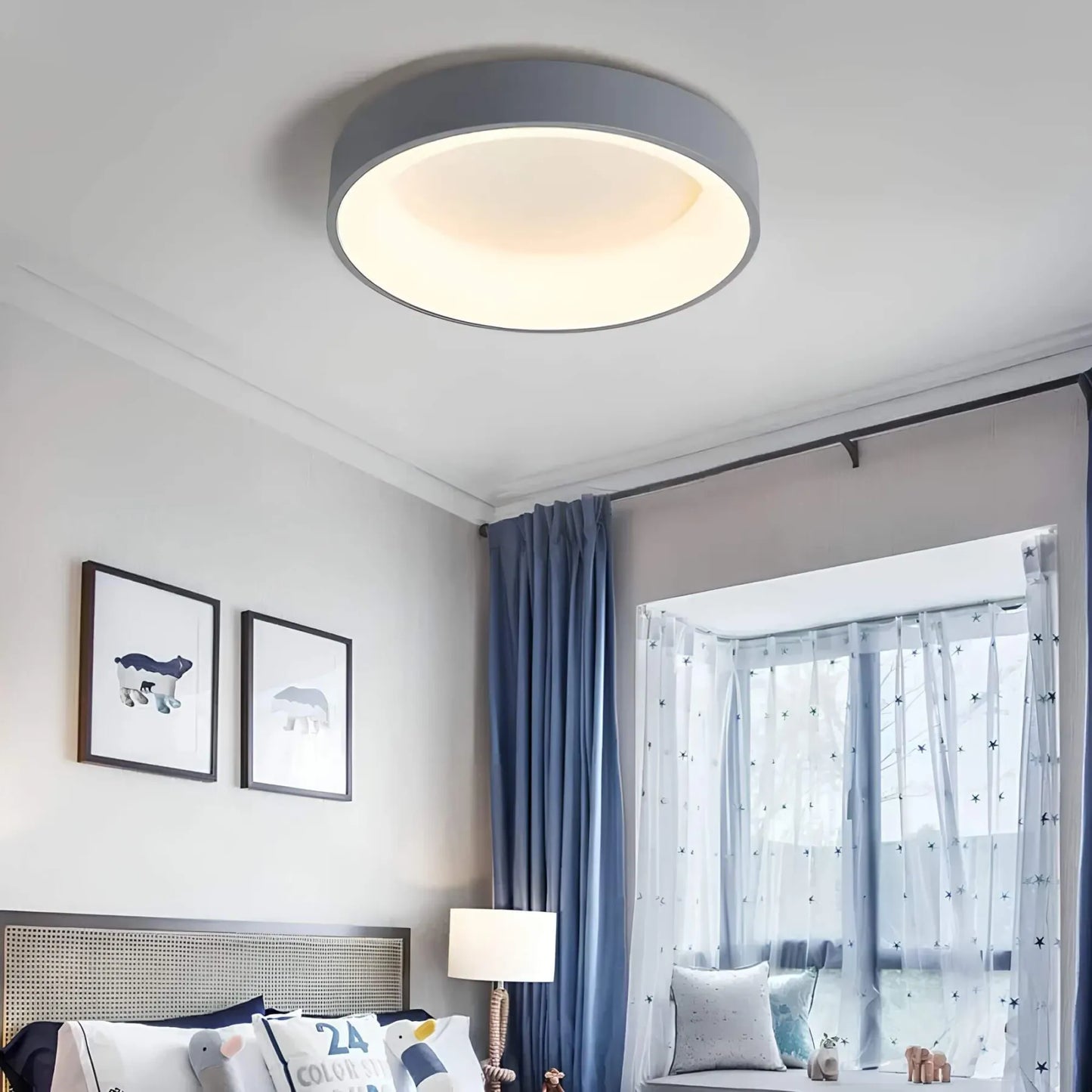 NordDelux LED Ceiling Light – Modern Scandinavian Minimalist Lamp