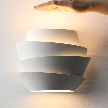 NordGlow Dual Light Wall Sconce Modern Scandinavian Iron Wall Lamp