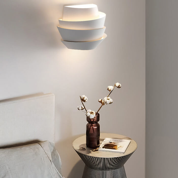 NordGlow Dual Light Wall Sconce Modern Scandinavian Iron Wall Lamp