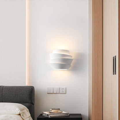 NordGlow Dual Light Wall Sconce Modern Scandinavian Iron Wall Lamp