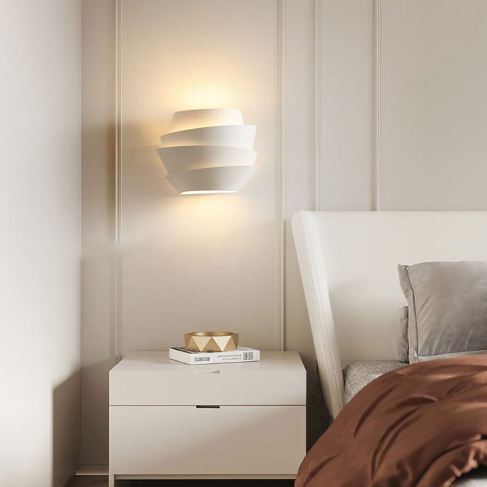 NordGlow Dual Light Wall Sconce Modern Scandinavian Iron Wall Lamp
