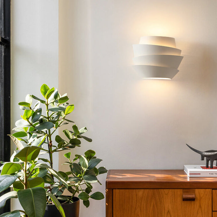 NordGlow Dual Light Wall Sconce Modern Scandinavian Iron Wall Lamp