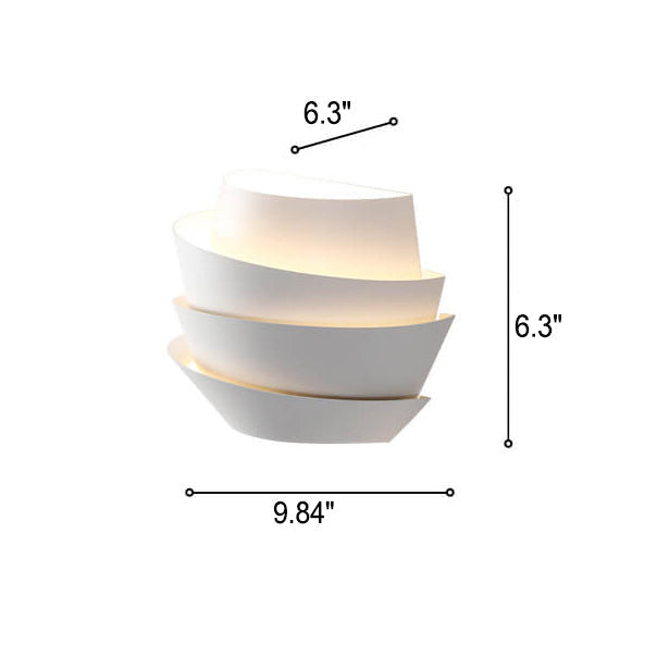 NordGlow Dual Light Wall Sconce Modern Scandinavian Iron Wall Lamp