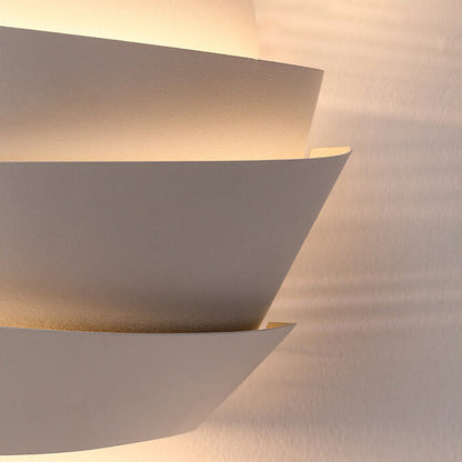 NordGlow Dual Light Wall Sconce Modern Scandinavian Iron Wall Lamp