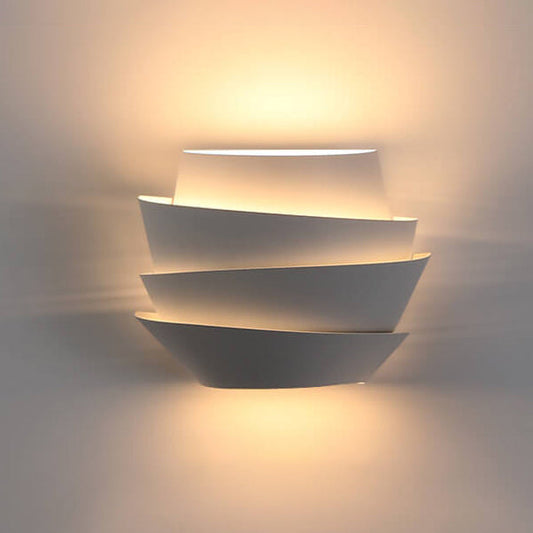 NordGlow Dual Light Wall Sconce Modern Scandinavian Iron Wall Lamp