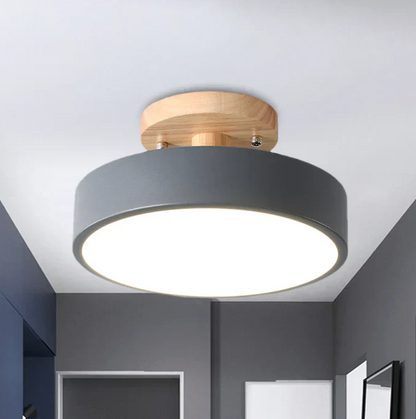 Nordic LED Ceiling Light with Minimalist Scandinavian Design