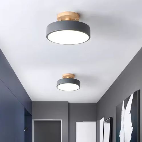 Nordic LED Ceiling Light with Minimalist Scandinavian Design