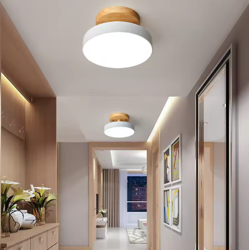 Nordic LED Ceiling Light with Minimalist Scandinavian Design