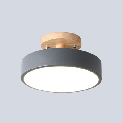 Nordic LED Ceiling Light with Minimalist Scandinavian Design