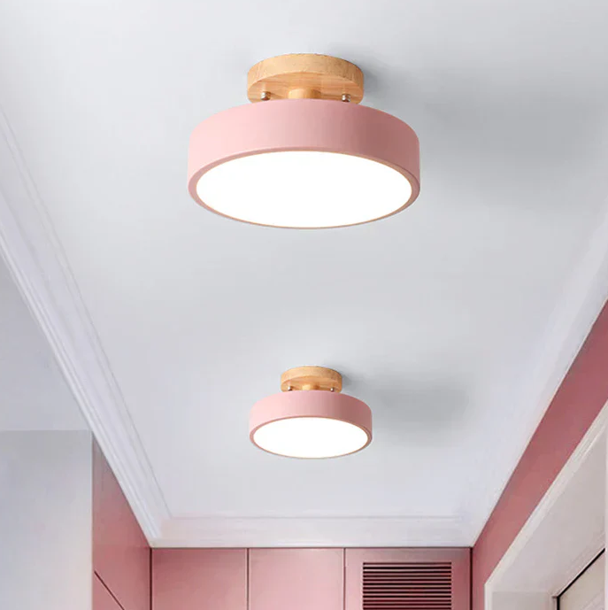 Nordic LED Ceiling Light with Minimalist Scandinavian Design