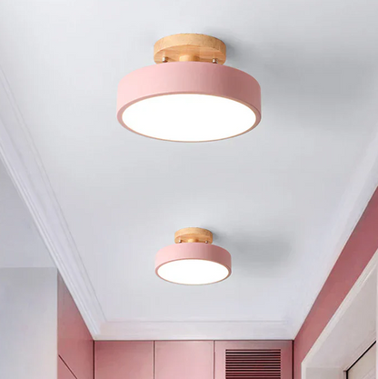 Nordic LED Ceiling Light with Minimalist Scandinavian Design