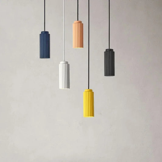 Nordic LED Pendant Lamp with Metal and Glass Design