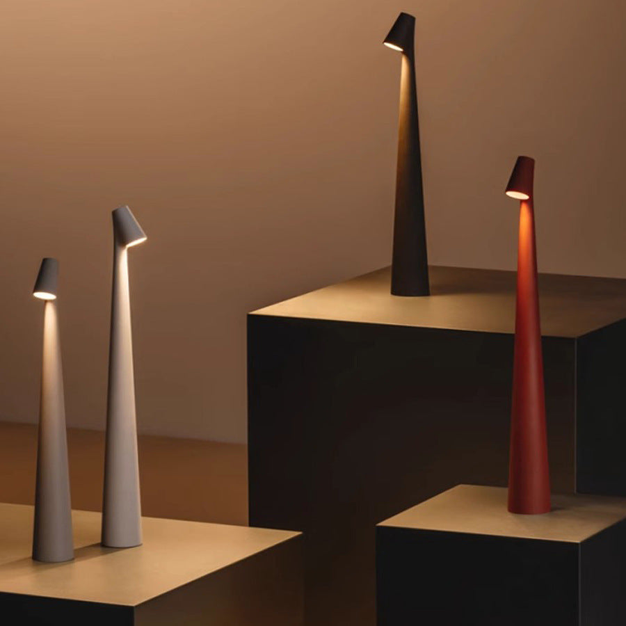 Nordic Wireless LED Table Lamp with Touch Dimming