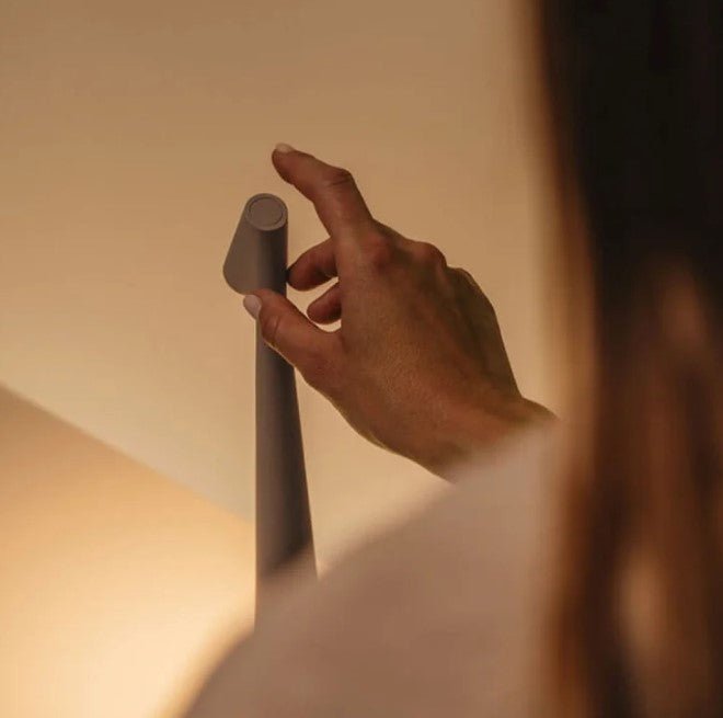 Nordic Wireless LED Table Lamp with Touch Dimming