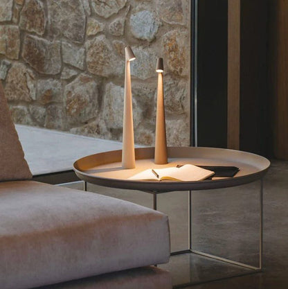 Nordic Wireless LED Table Lamp with Touch Dimming