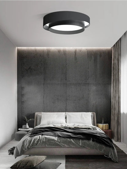 NordicAura Minimalist LED Ceiling Light Modern Flush Mount Lighting
