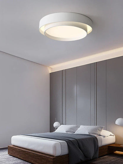 NordicAura Minimalist LED Ceiling Light Modern Flush Mount Lighting