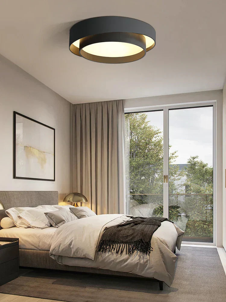 NordicAura Minimalist LED Ceiling Light Modern Flush Mount Lighting