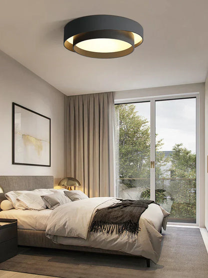 NordicAura Minimalist LED Ceiling Light Modern Flush Mount Lighting