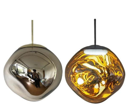 NordicGlow Glass Pendant Light Modern Scandinavian Ceiling Lamp