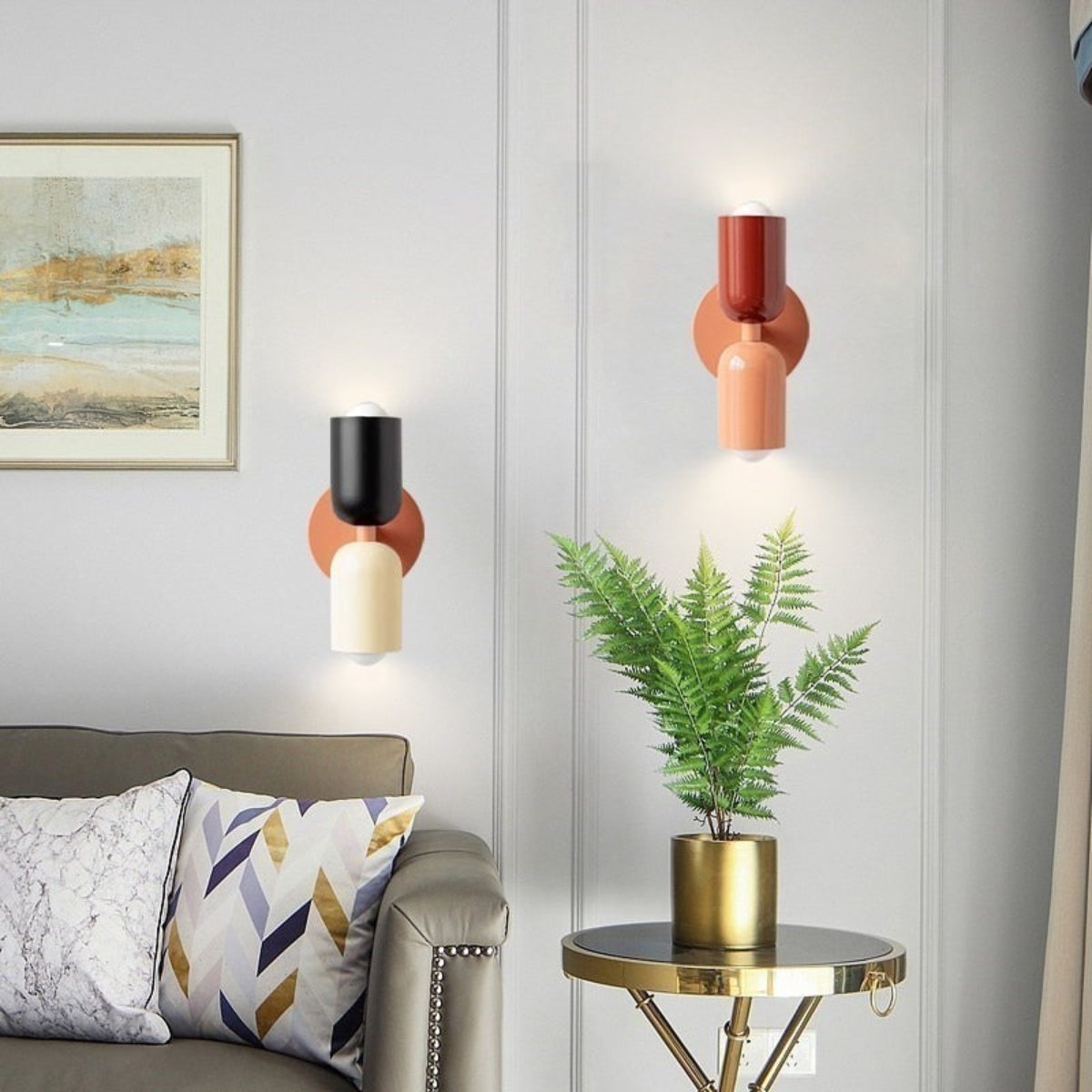 NordicGlow Minimalist LED Wall Light Scandinavian Indoor Lamp