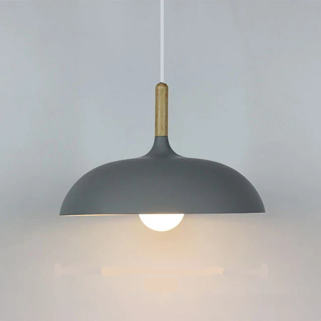 NordicOak Scandinavian Oak Ceiling Light Modern LED Pendant Lamp