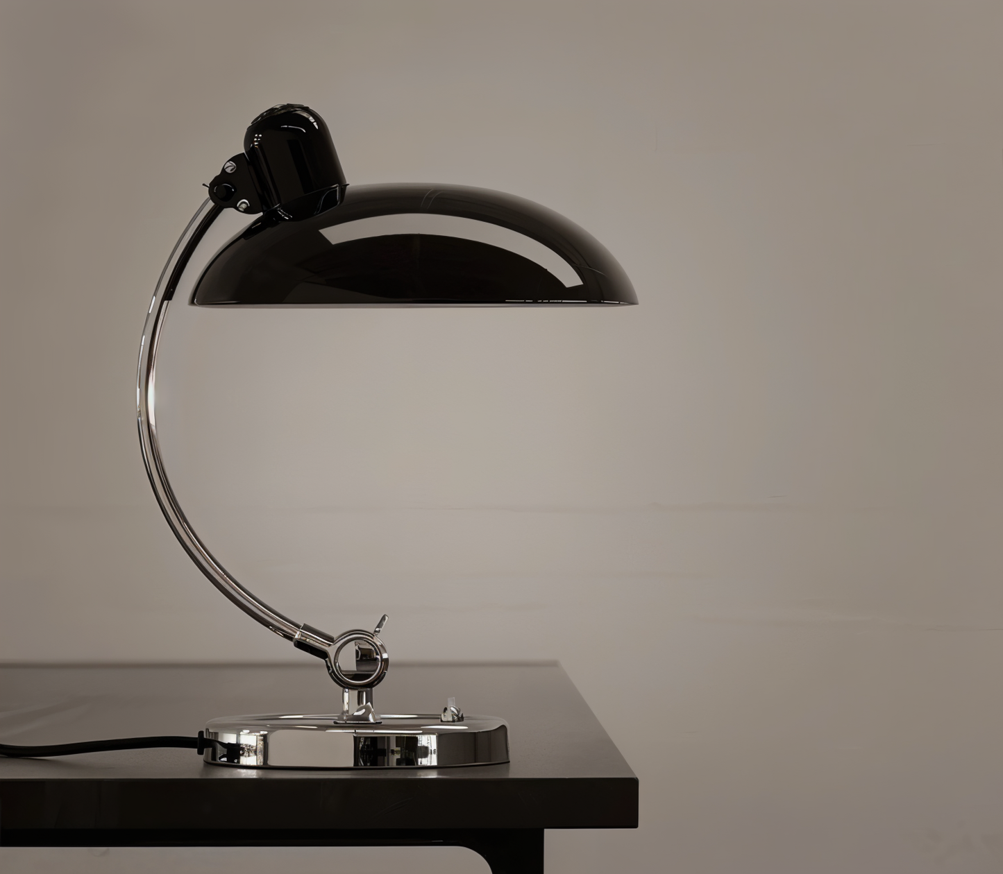 NostaChic Vintage Iron Dome Table Lamp Adjustable Desk and Reading Light
