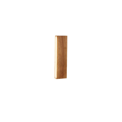 OakBeam Solid Wood LED Wall Light Minimalist Natural Lamp