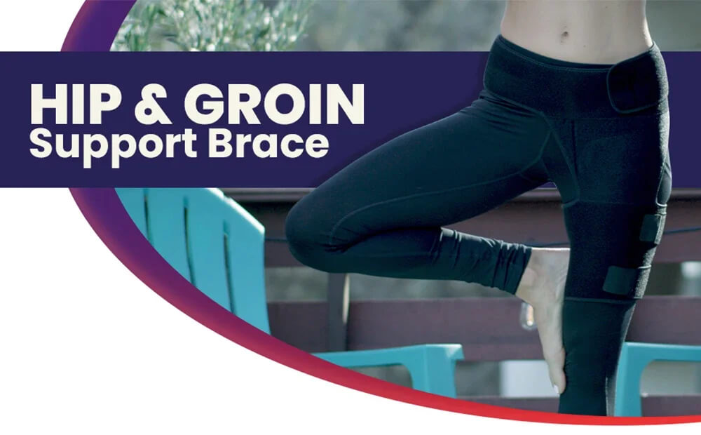 Orthopaedic Hip Stabiliser with Adjustable Compression Support