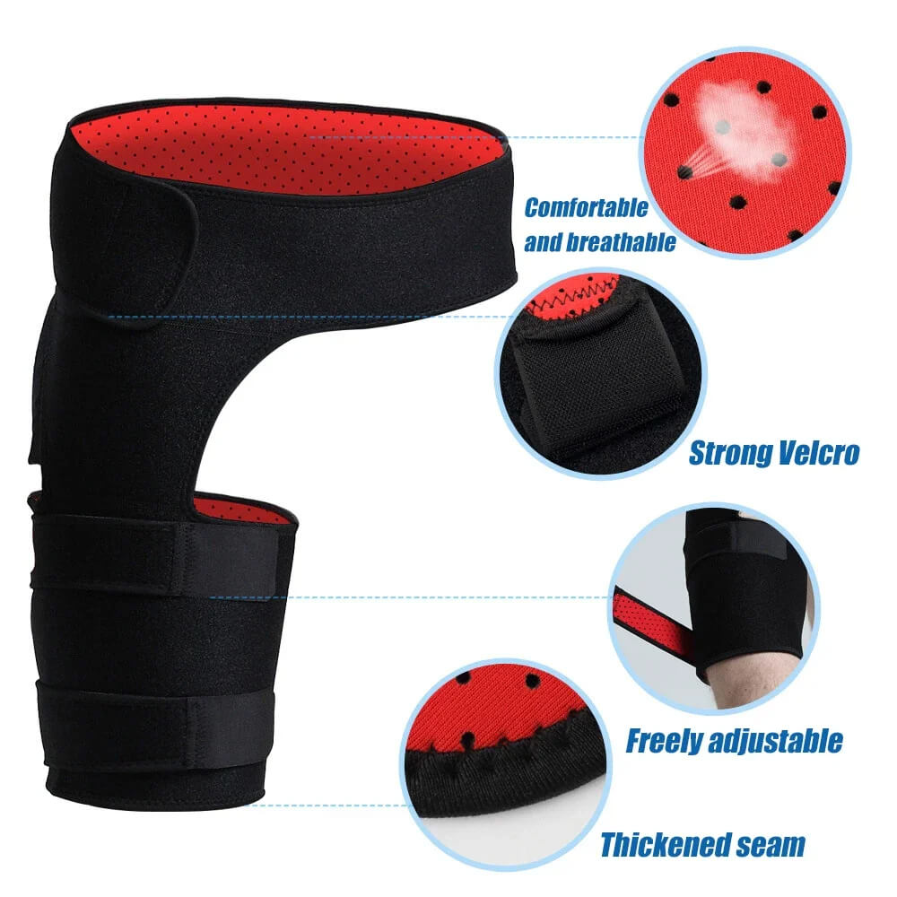 Orthopaedic Hip Stabiliser with Adjustable Compression Support