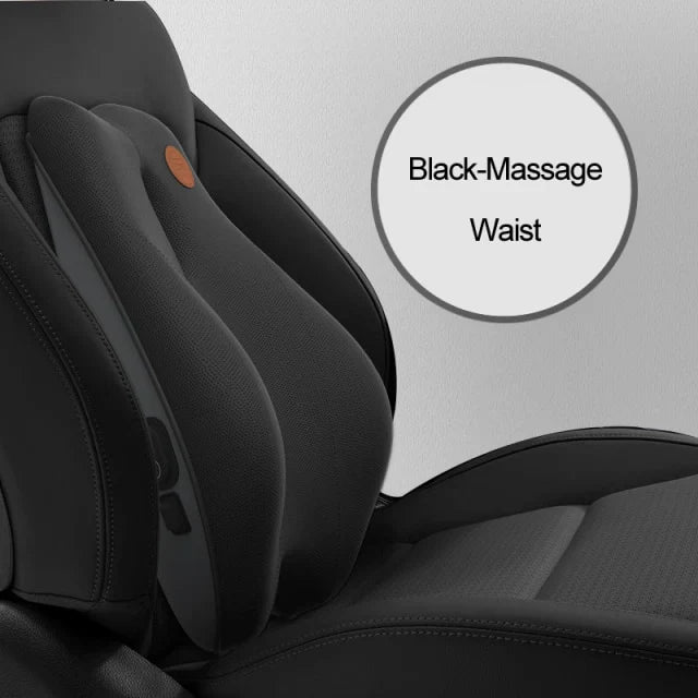 Orthopedic Car Seat Cushion with Ergonomic Lumbar Support