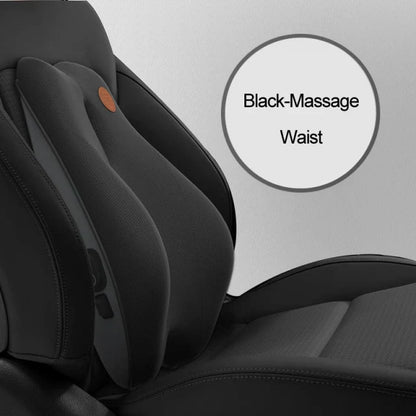 Orthopedic Car Seat Cushion with Ergonomic Lumbar Support