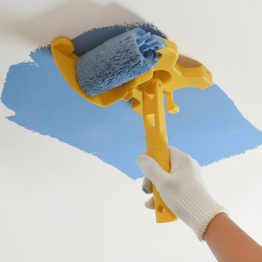Rullo per bordi con guida per pareti, finiture e angoli