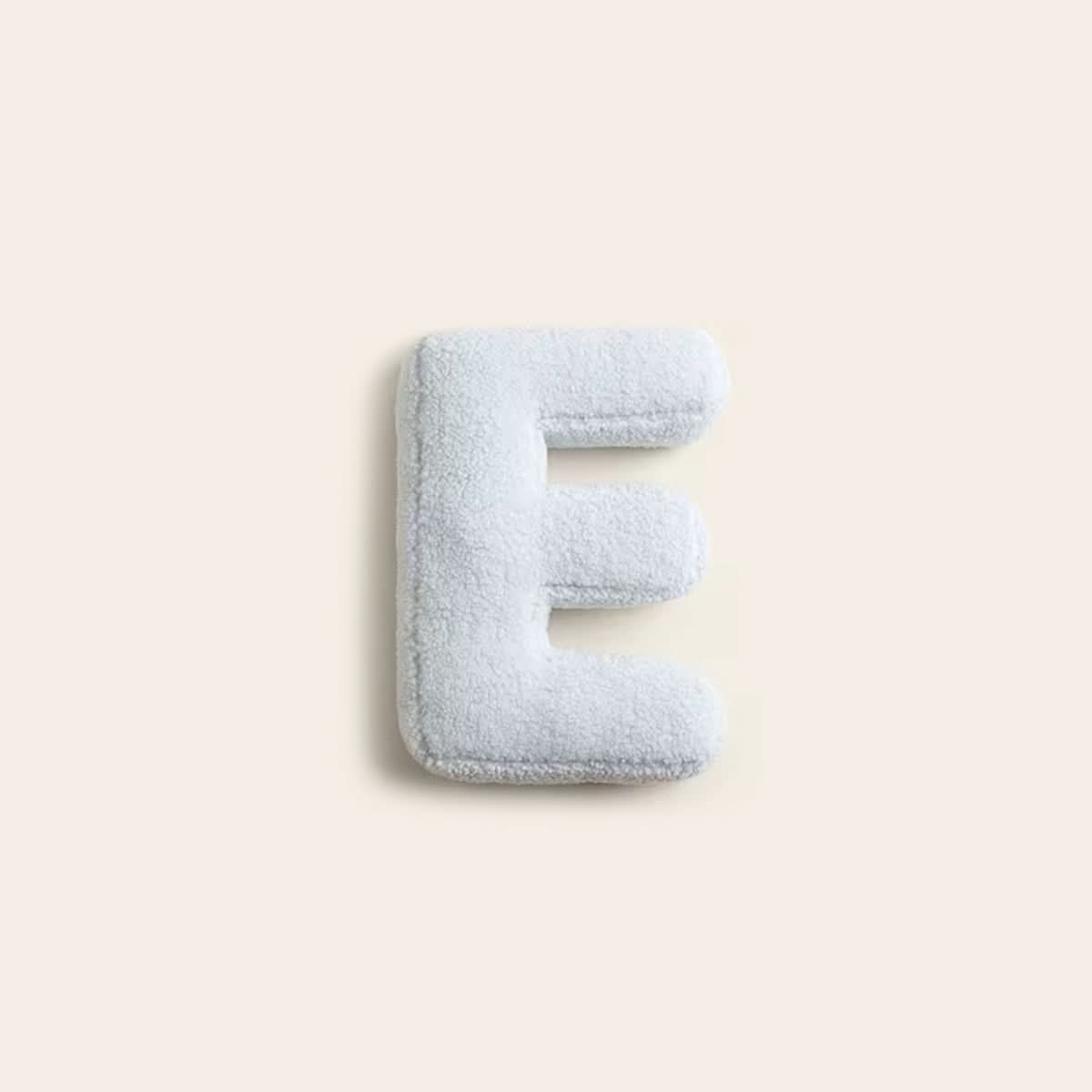 Personalised Letter Cushion with Soft Cotton Cover for Sofa and Bed
