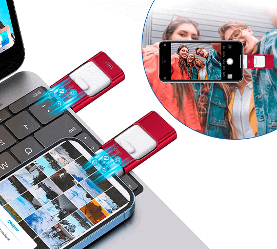 PhoneStick Instant Photo Backup Drive Multi Device Storage