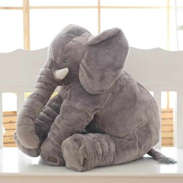Plush Elephant Pillow Ultra Soft Cuddle Cushion for Babies and Kids